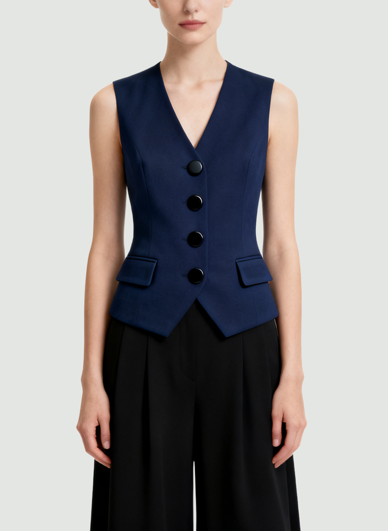 womens-simple-formal-classic-vest