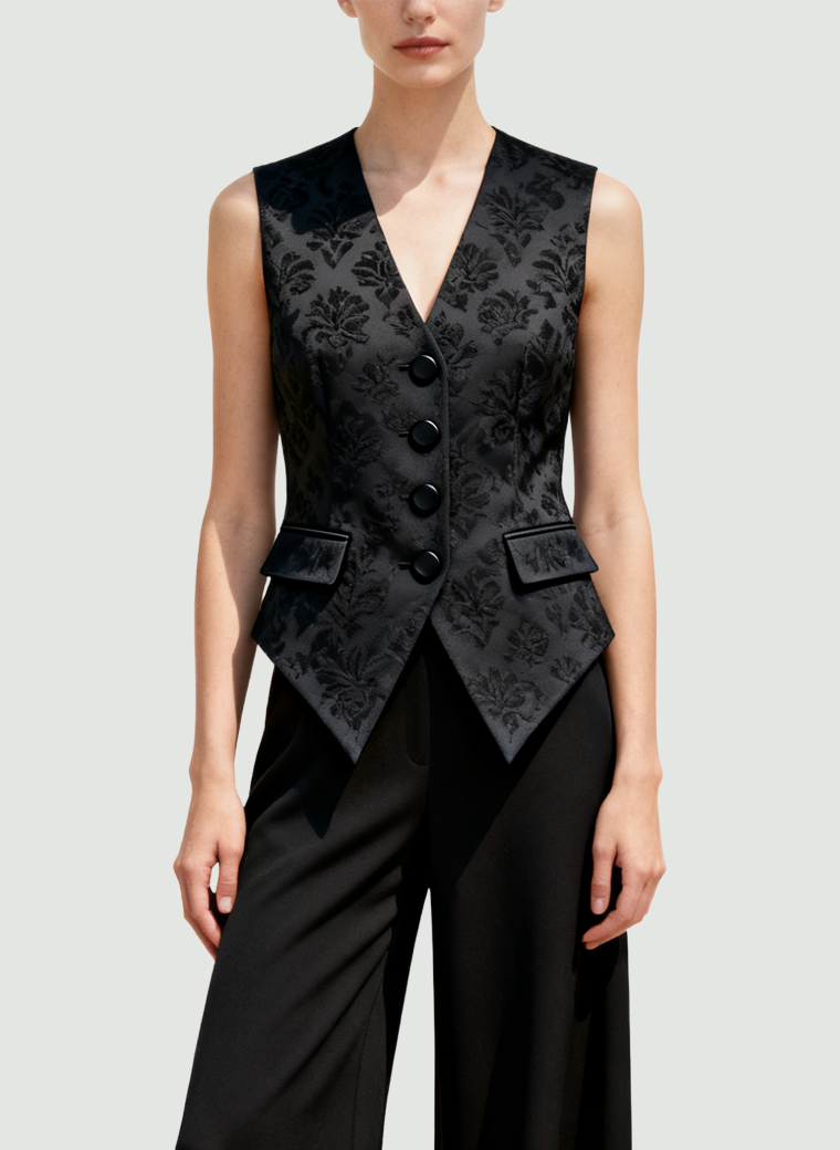 womens-retro-comfortable-formal-vest